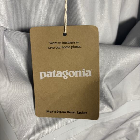 NWT Patagonia Storm Racer Jacket New Coat XL Running Outdoor Coat Packable Rain - Picture 3 of 14